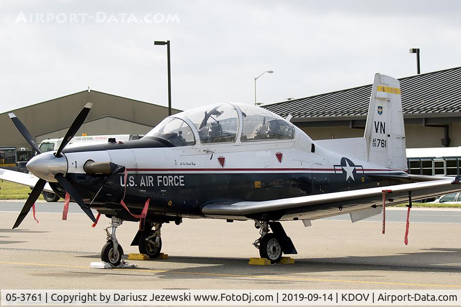 05-3761, Raytheon T-6A Texan II C/N PT-313, T-6A 05-3761 VN from 33rd FTS