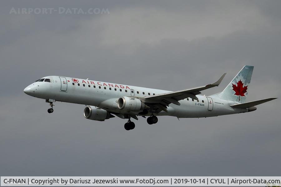 C-FNAN, 2007 Embraer 190AR (ERJ-190-100IGW) C/N 19000136, Embraer 190AR (ERJ-190-100IGW) - Air Canada  C/N 19000136, C-FNAN