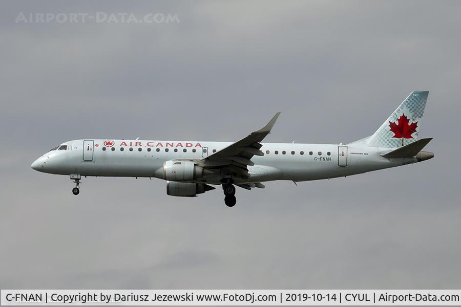 C-FNAN, 2007 Embraer 190AR (ERJ-190-100IGW) C/N 19000136, Embraer 190AR (ERJ-190-100IGW) - Air Canada  C/N 19000136, C-FNAN