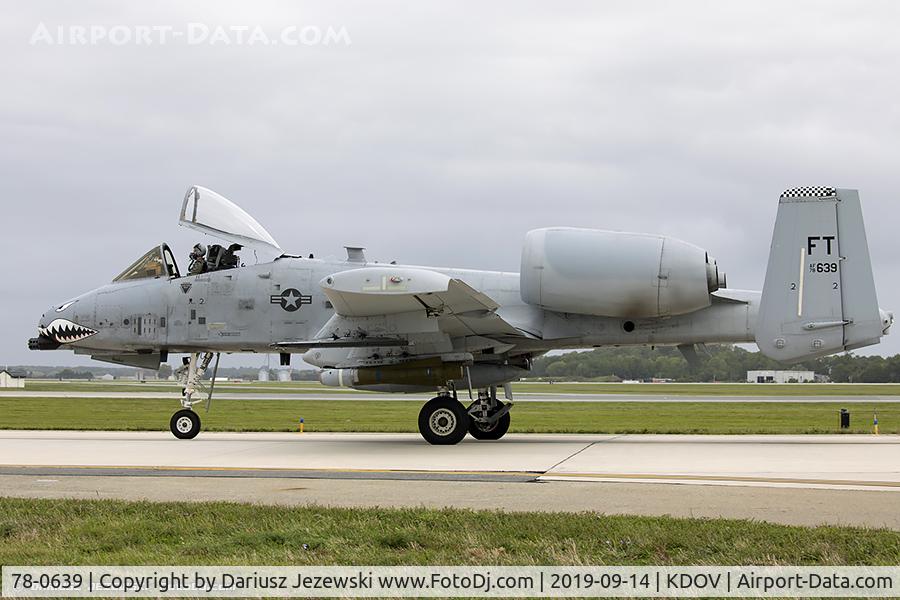 78-0639, 1978 Fairchild Republic A-10A Thunderbolt II C/N A10-0259, A-10A Thunderbolt 78-0639 CT from 118th FS ''Flying Yankees'' 103rd FW Bradley ANGB, CT
