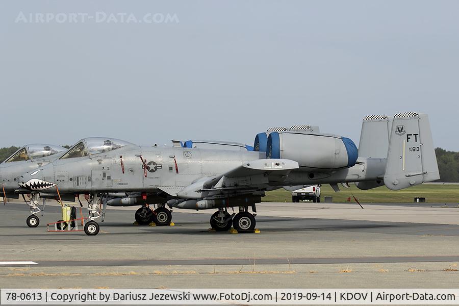 78-0613, 1978 Fairchild Republic A-10A Thunderbolt II C/N A10-0233, A-10C Thunderbolt 78-0613 FT from 75th FS 