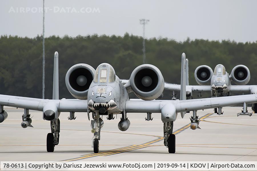 78-0613, 1978 Fairchild Republic A-10A Thunderbolt II C/N A10-0233, A-10C Thunderbolt 78-0613 FT from 75th FS 