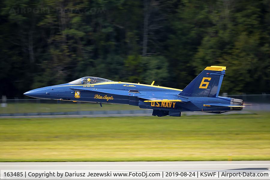 163485, 1988 McDonnell Douglas F/A-18C Hornet C/N 0717/C044, F/A-18C Hornet 163485 C/N 0717 from Blue Angels Demo Team  NAS Pensacola, FL
