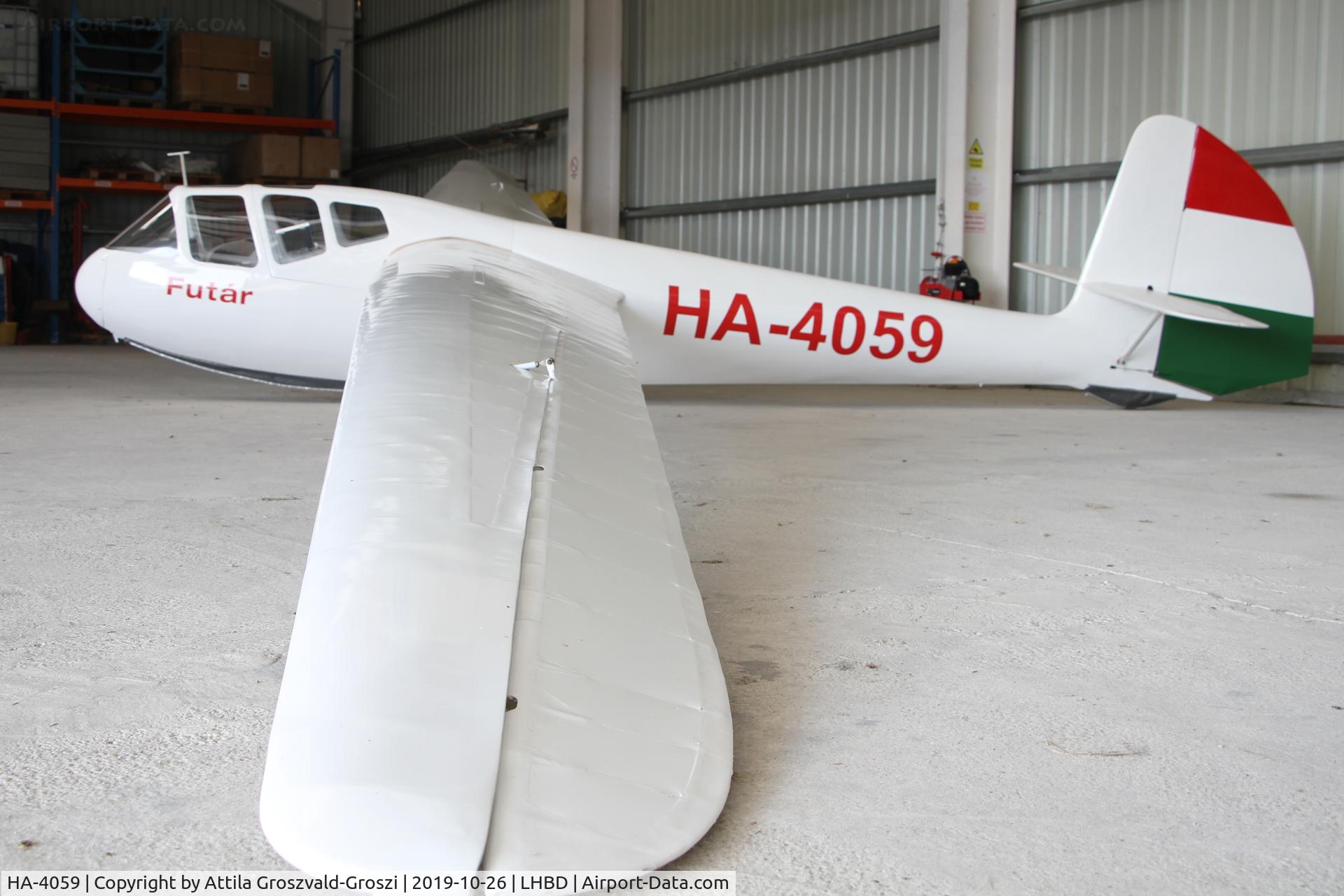 HA-4059, 1950 Rubik R-22 Futár C/N E-741, LHBD - Börgönd Airport, Hungary