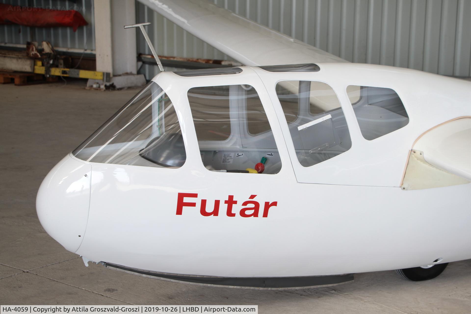 HA-4059, 1950 Rubik R-22 Futár C/N E-741, LHBD - Börgönd Airport, Hungary
