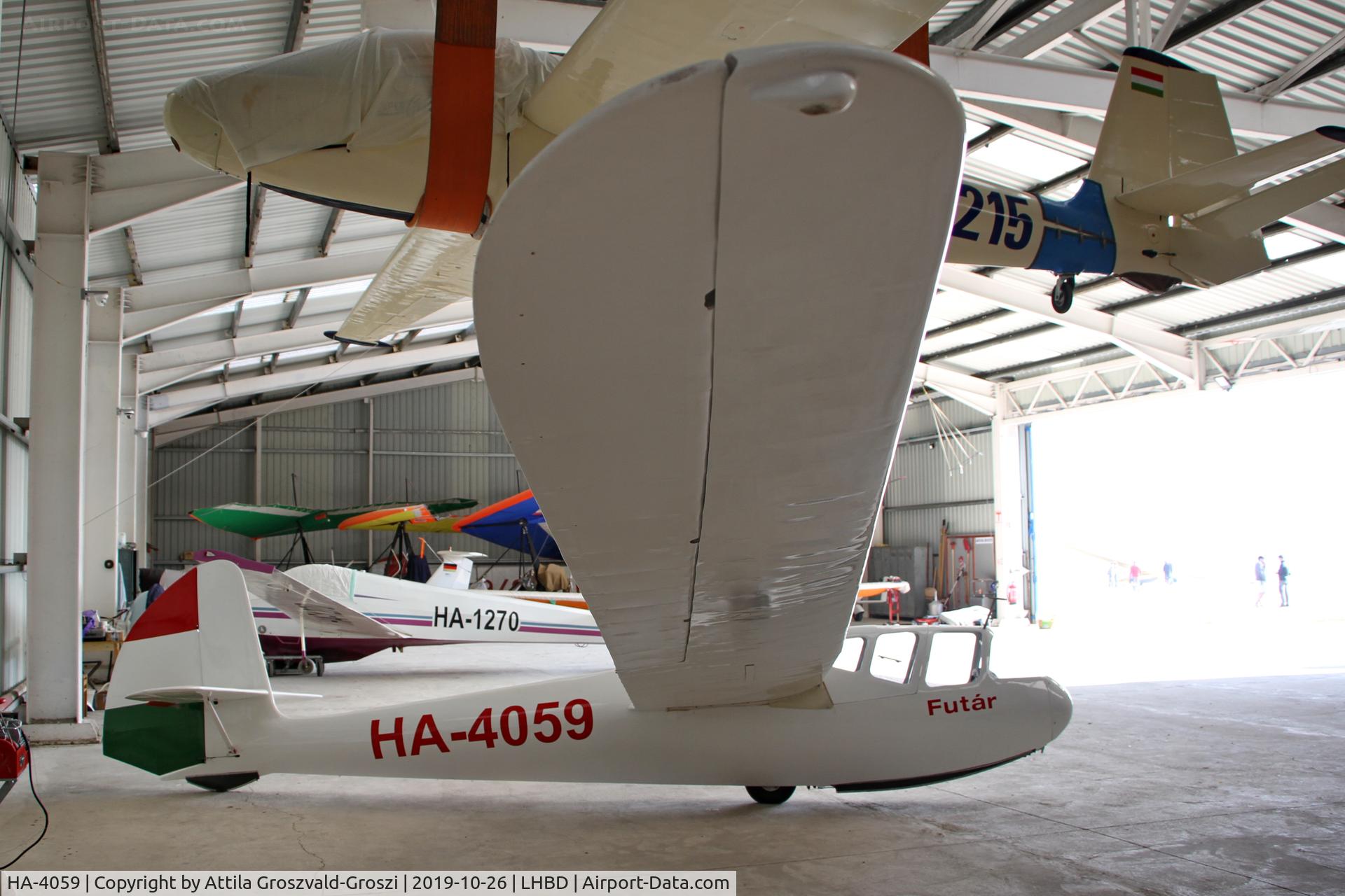 HA-4059, 1950 Rubik R-22 Futár C/N E-741, LHBD - Börgönd Airport, Hungary