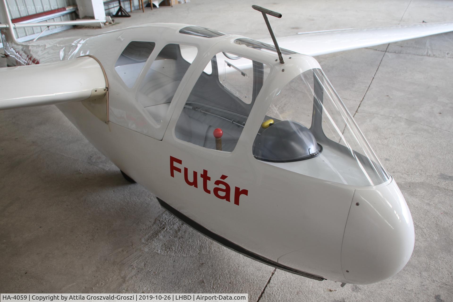 HA-4059, 1950 Rubik R-22 Futár C/N E-741, LHBD - Börgönd Airport, Hungary
