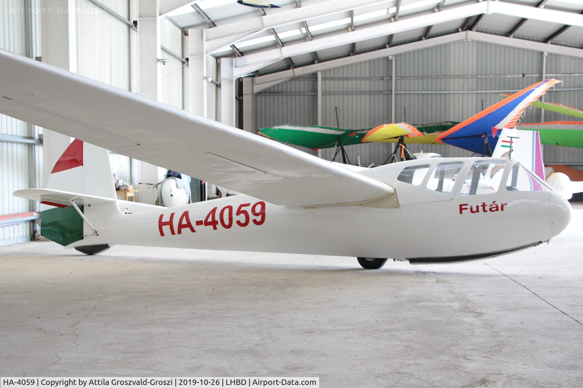 HA-4059, 1950 Rubik R-22 Futár C/N E-741, LHBD - Börgönd Airport, Hungary