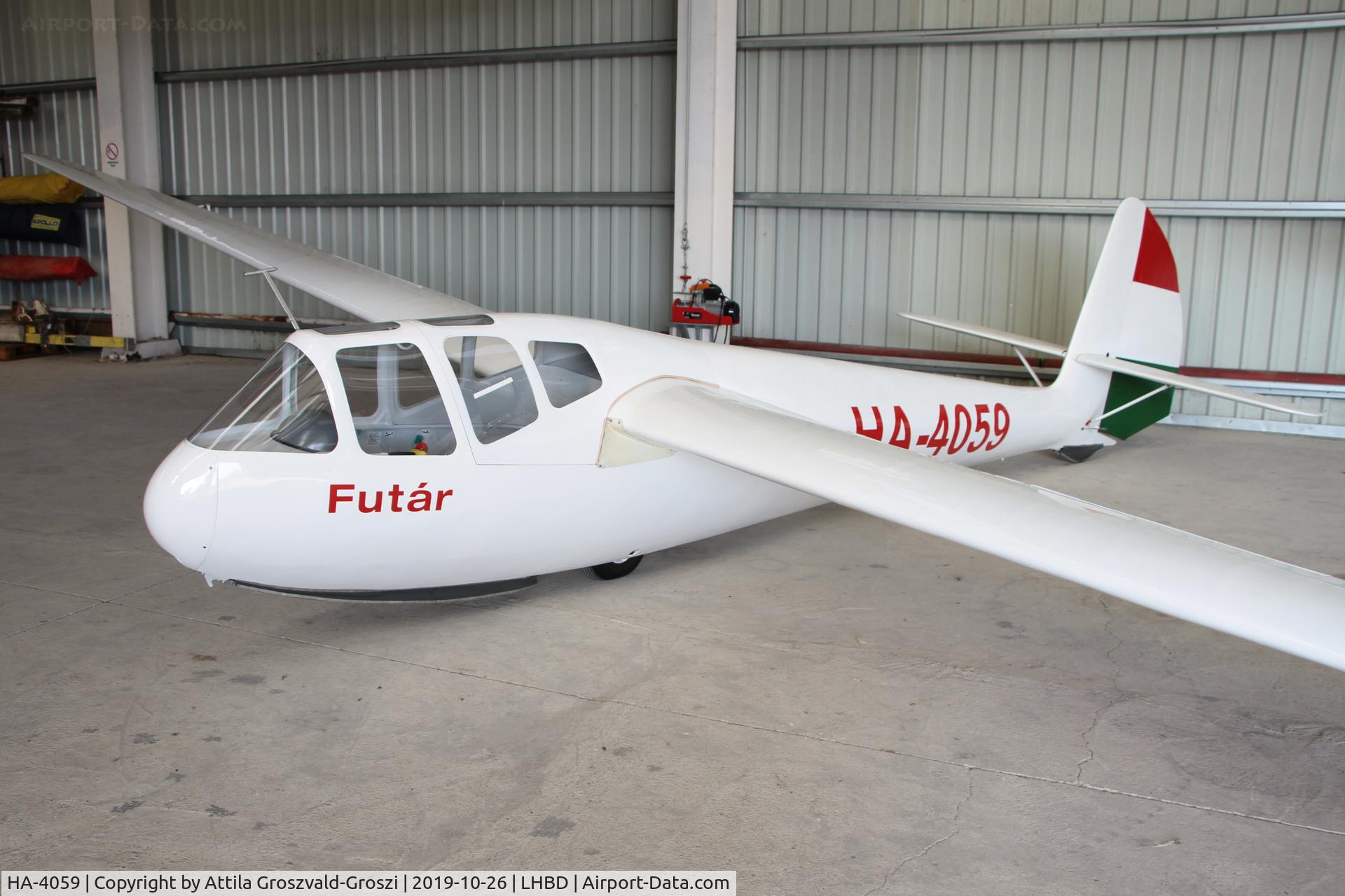 HA-4059, 1950 Rubik R-22 Futár C/N E-741, LHBD - Börgönd Airport, Hungary