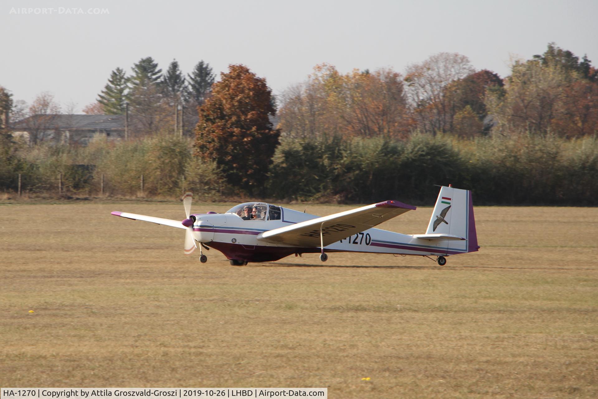 HA-1270, 1972 Scheibe SF-25C Falke C/N 4450, LHBD - Börgönd Airport, Hungary