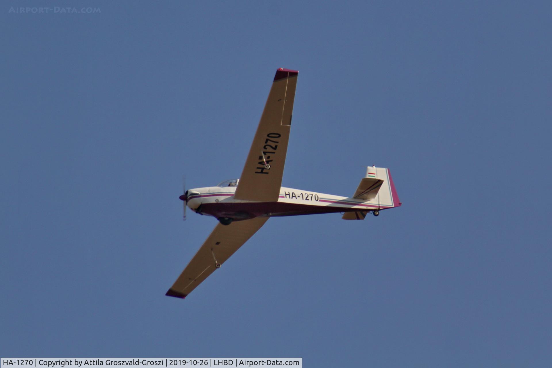 HA-1270, 1972 Scheibe SF-25C Falke C/N 4450, LHBD - Börgönd Airport, Hungary
