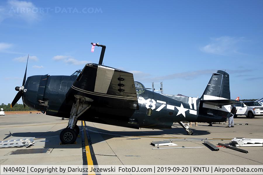 N40402, Grumman TBM-3 Avenger C/N 91426, Grumman TBM-3 Avenger 