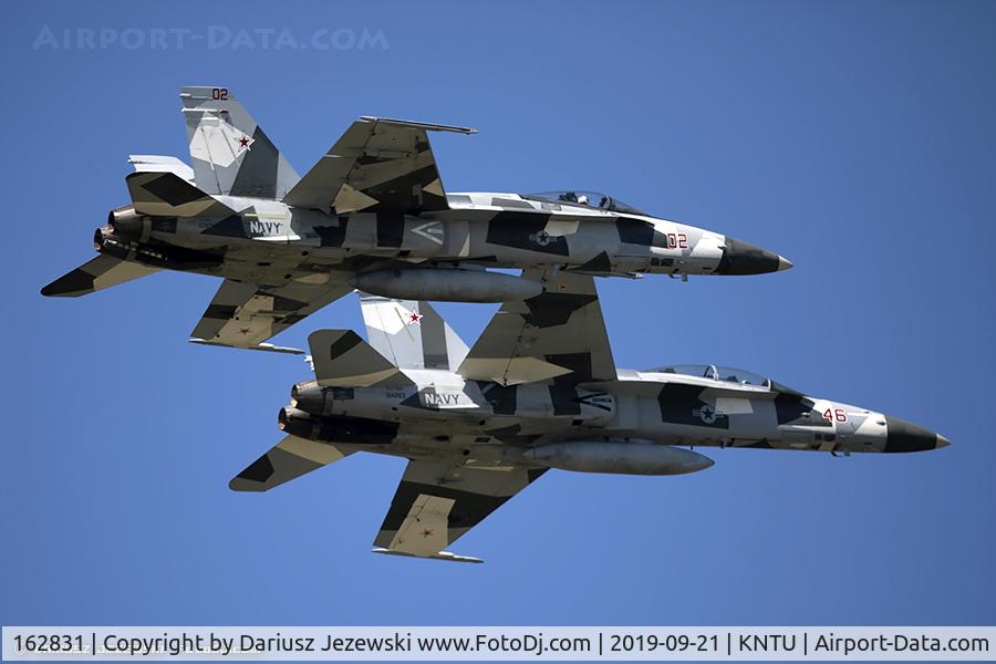 162831, McDonnell Douglas F/A-18A+ Hornet C/N 347/A290, F/A-18A Hornet 162831 AF-02 from VFC-12 