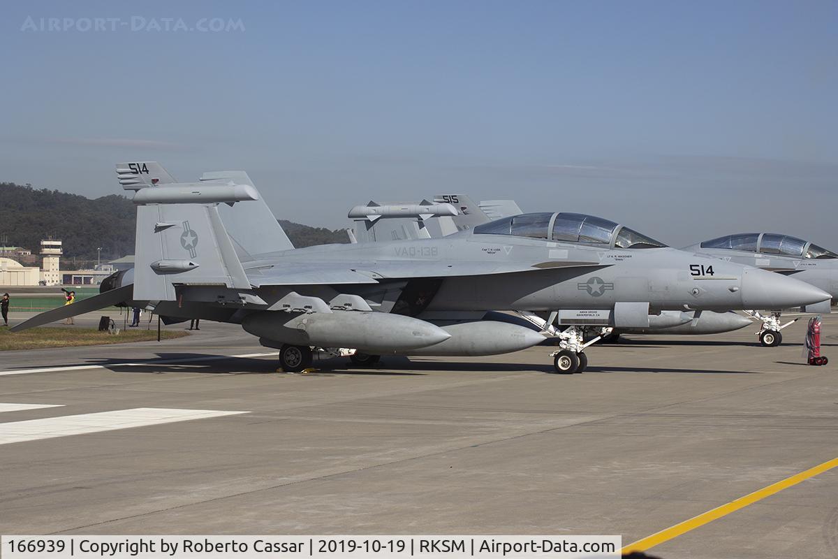 166939, Boeing EA-18G Growler C/N G-24, Seoul ADEX 2019