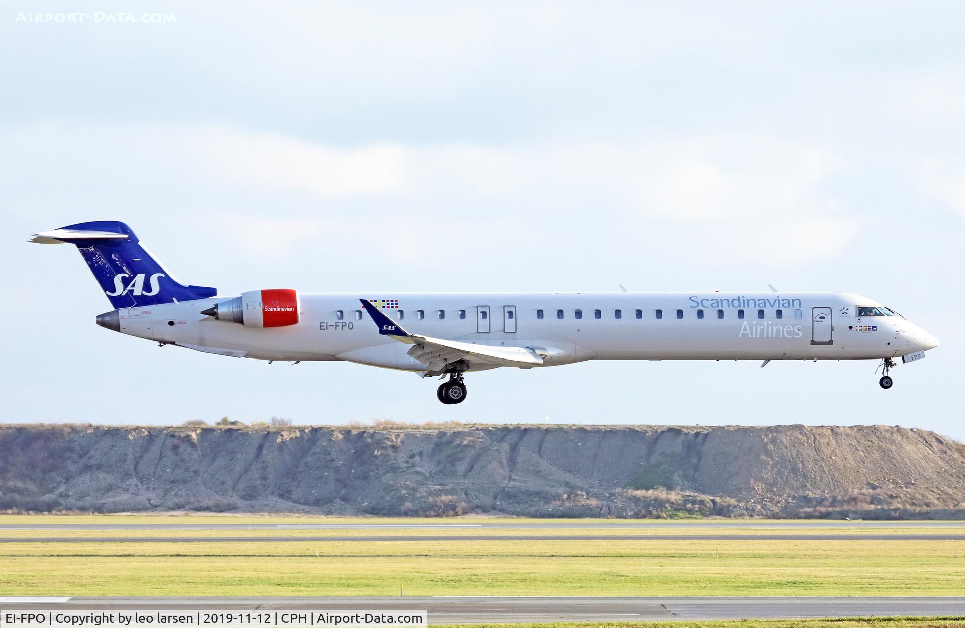 EI-FPO, 2017 Bombardier CRJ-900 (CL-600-2D24 C/N 15434, Copenhagen 12.11.2019 L/D R-22R
