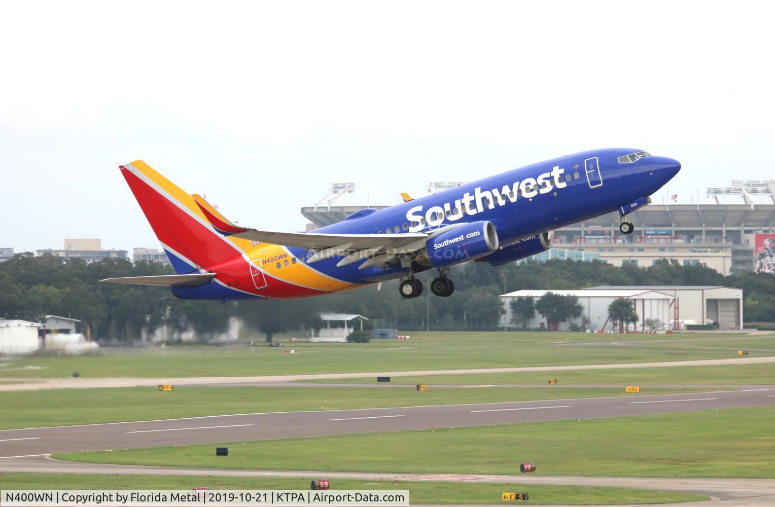 N400WN, 2001 Boeing 737-7H4 C/N 27891, Southwest