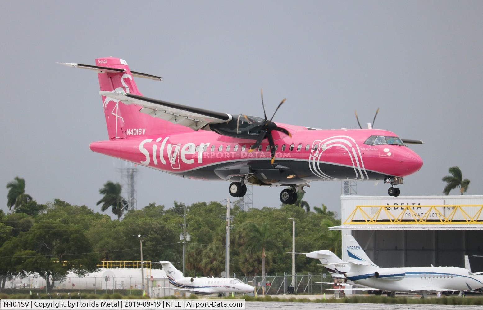 N401SV, 2017 ATR 42-600 C/N 1216, Silver Airways