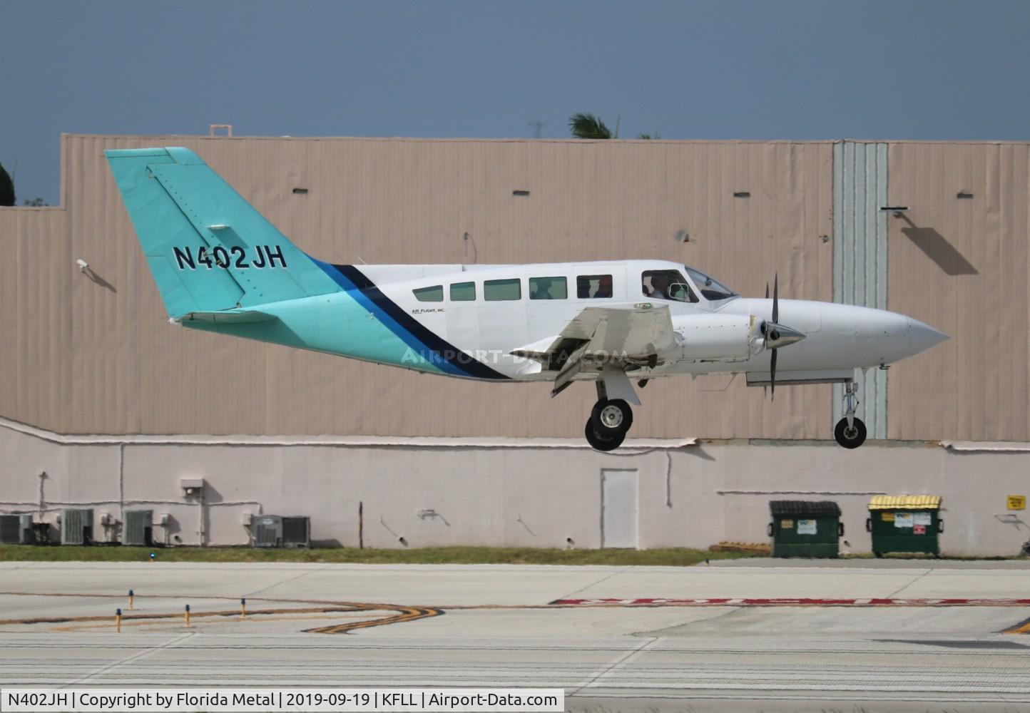 N402JH, 1980 Cessna 402C C/N 402C0500, Cessna 402C