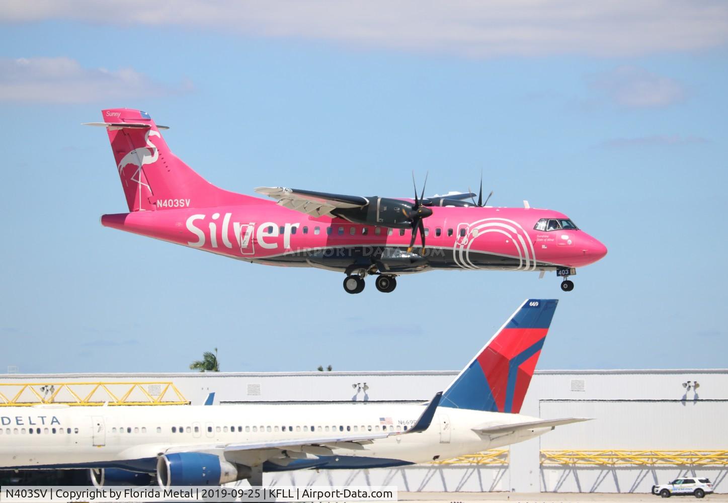 N403SV, 2017 ATR 72-600 (72-212A) C/N 1219, Silver Airways