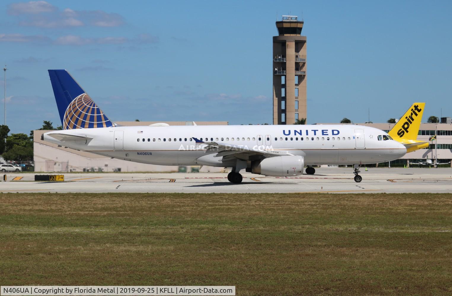 N406UA, 1994 Airbus A320-232 C/N 454, United
