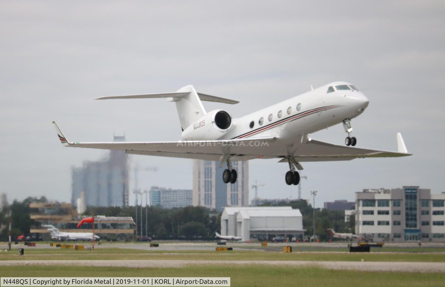 N448QS, 2007 Gulfstream Aerospace GIV-X (G450) C/N 4100, NetJets