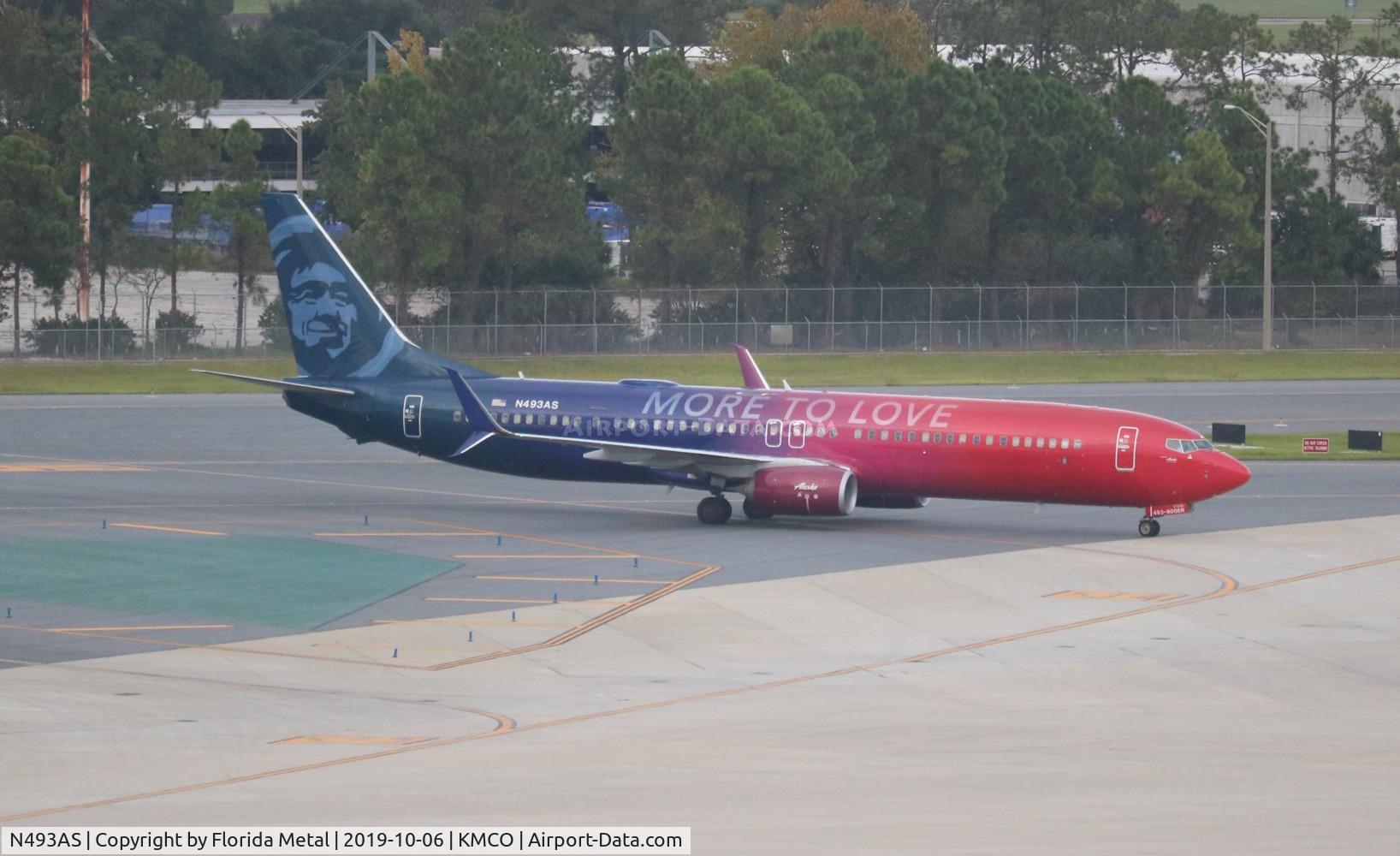N493AS, 2016 Boeing 737-990/ER C/N 41727, Alaska