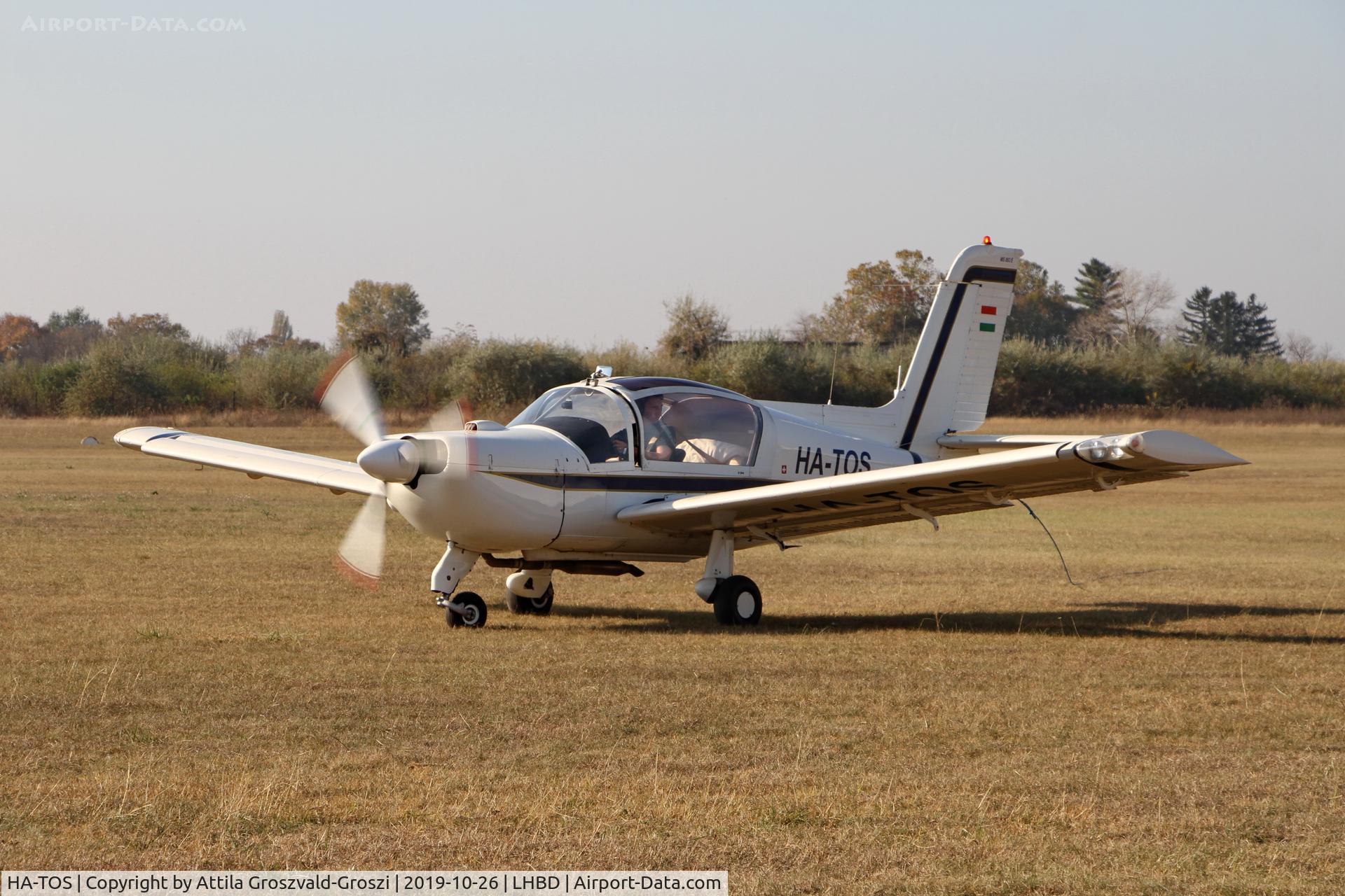 HA-TOS, 1975 Socata MS-893E Rallye Commodore 180GT C/N 12529, LHBD - Börgönd Airport, Hungary