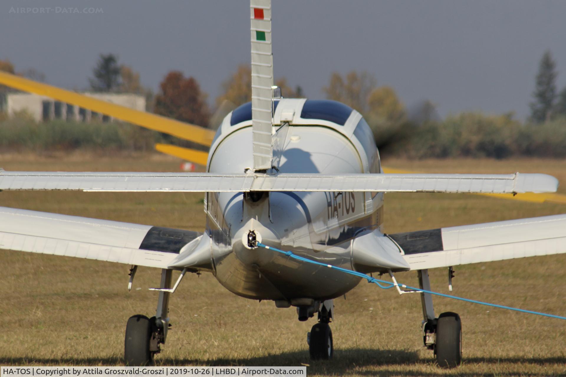 HA-TOS, 1975 Socata MS-893E Rallye Commodore 180GT C/N 12529, LHBD - Börgönd Airport, Hungary
