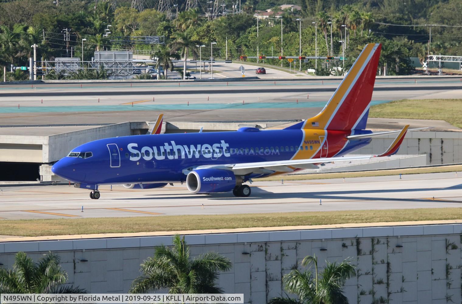 N495WN, 2004 Boeing 737-7H4 C/N 33869, Southwest