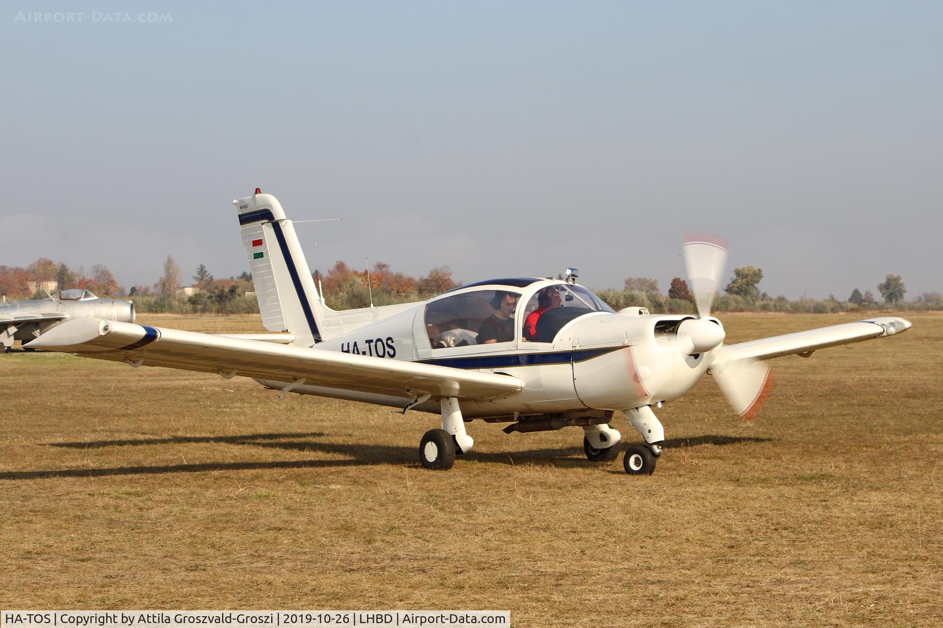 HA-TOS, 1975 Socata MS-893E Rallye Commodore 180GT C/N 12529, LHBD - Börgönd Airport, Hungary