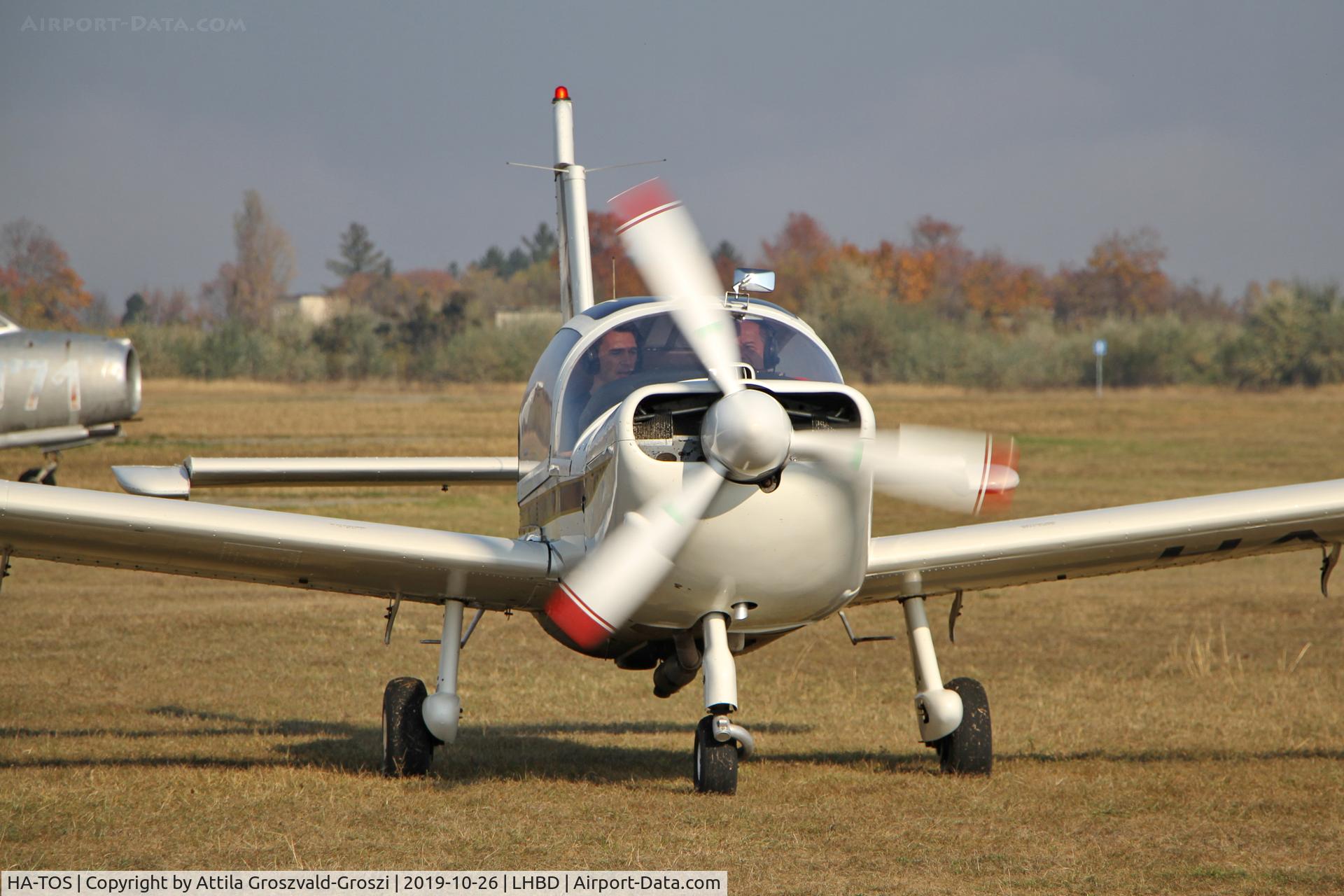HA-TOS, 1975 Socata MS-893E Rallye Commodore 180GT C/N 12529, LHBD - Börgönd Airport, Hungary