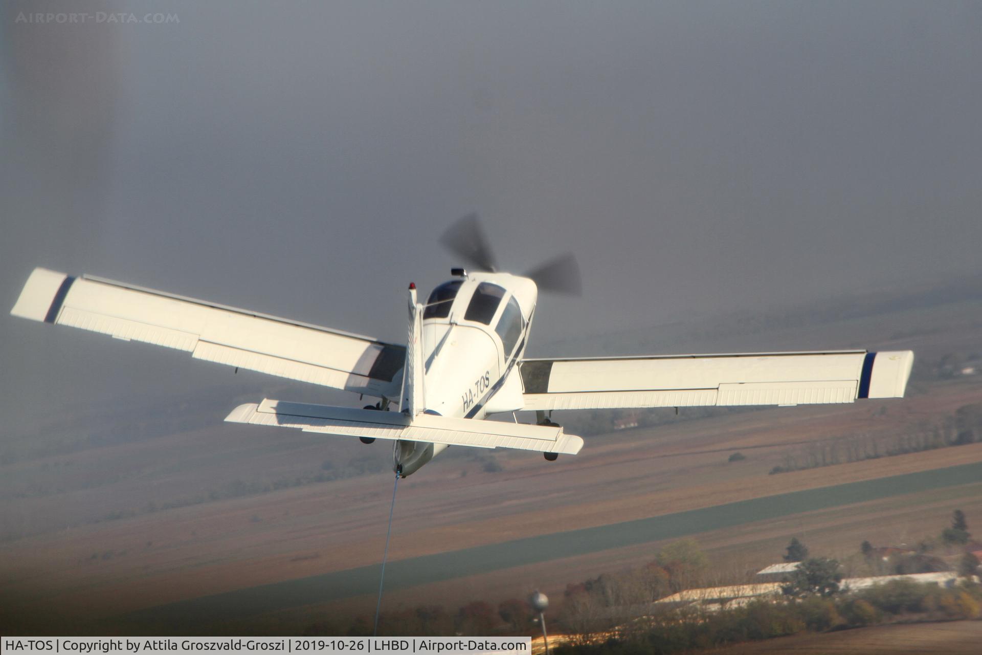 HA-TOS, 1975 Socata MS-893E Rallye Commodore 180GT C/N 12529, LHBD - Börgönd Airport, Hungary