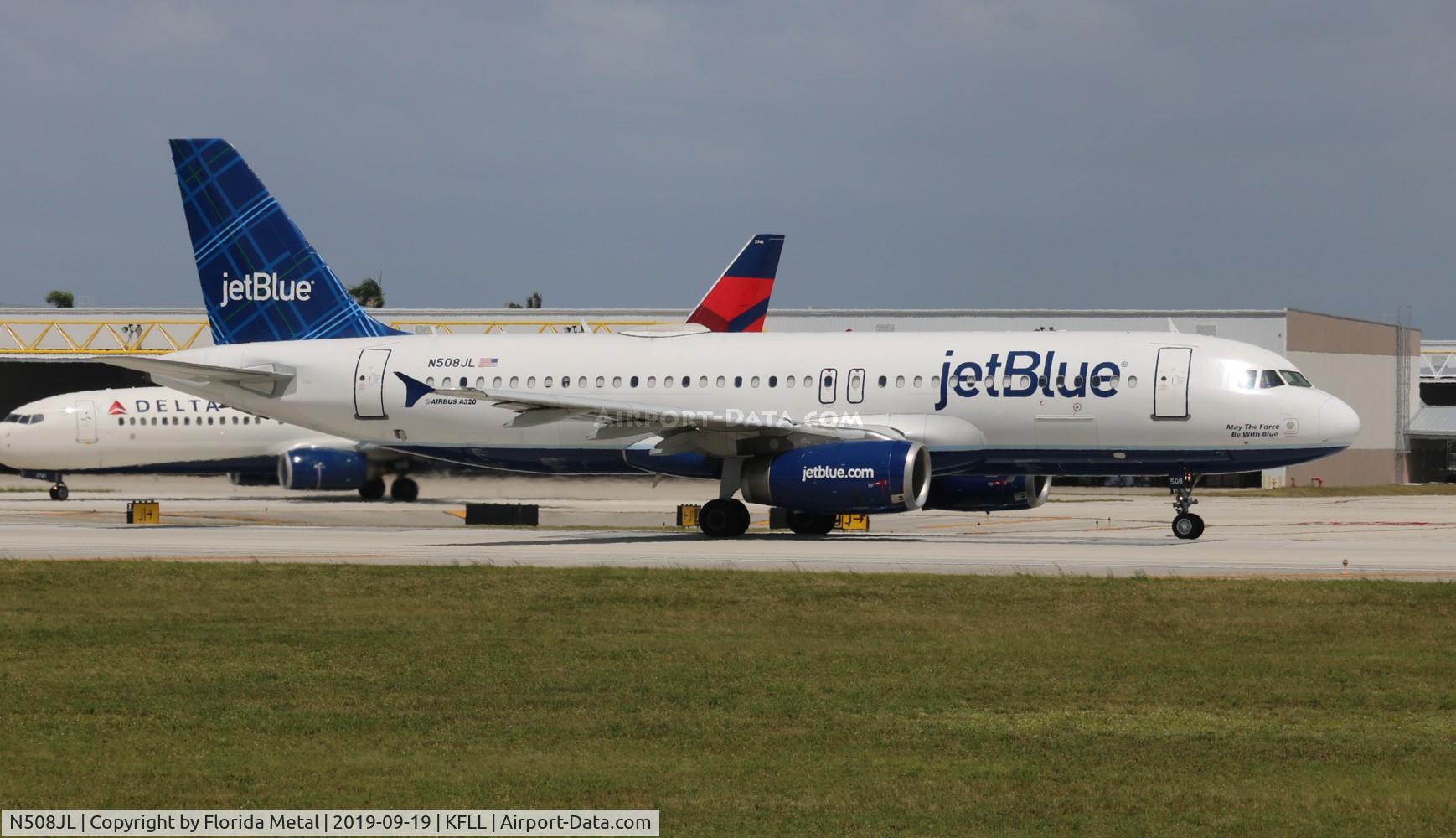 N508JL, 2000 Airbus A320-232 C/N 1257, JetBlue