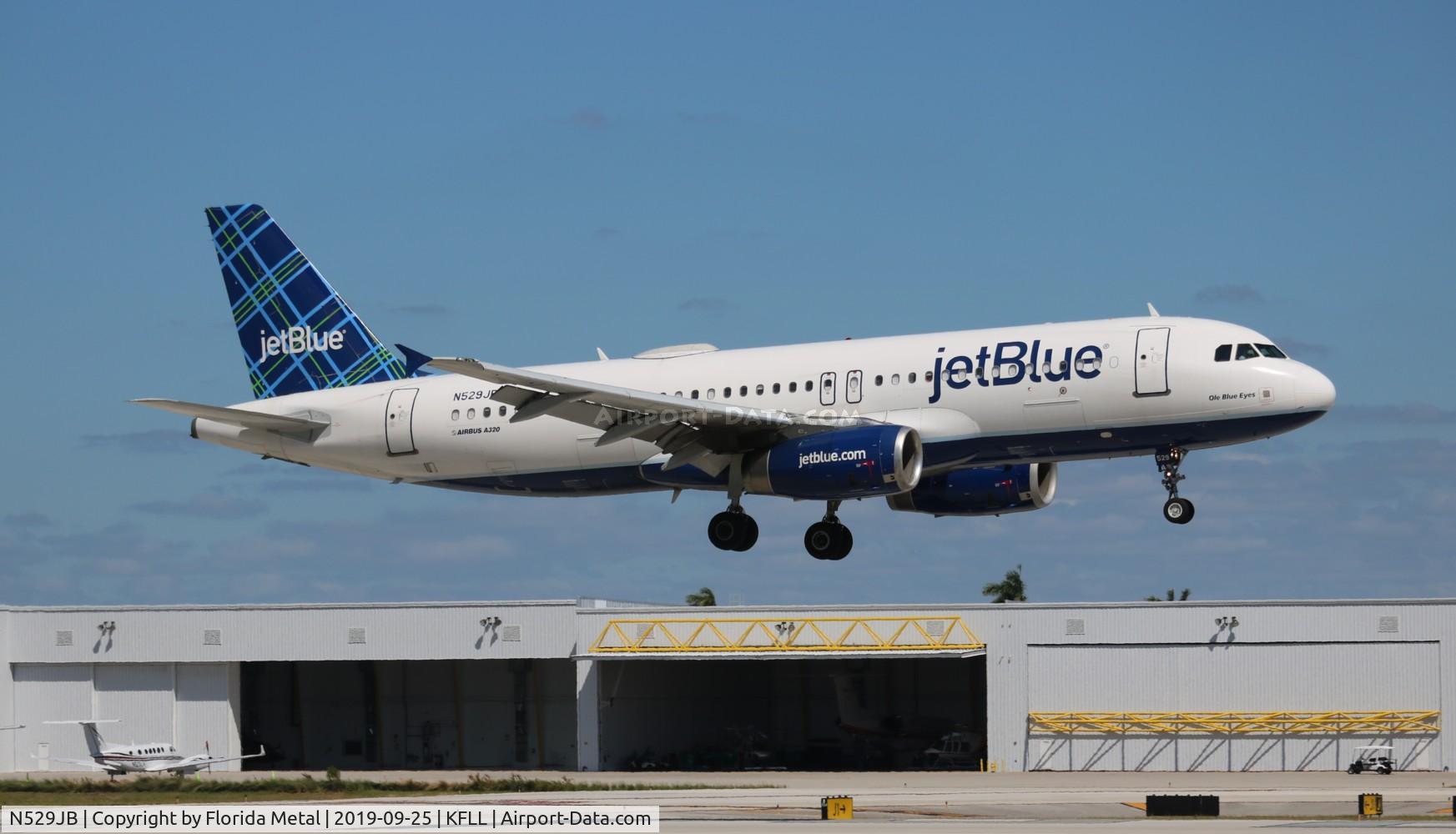 N529JB, 2001 Airbus A320-232 C/N 1610, JetBlue