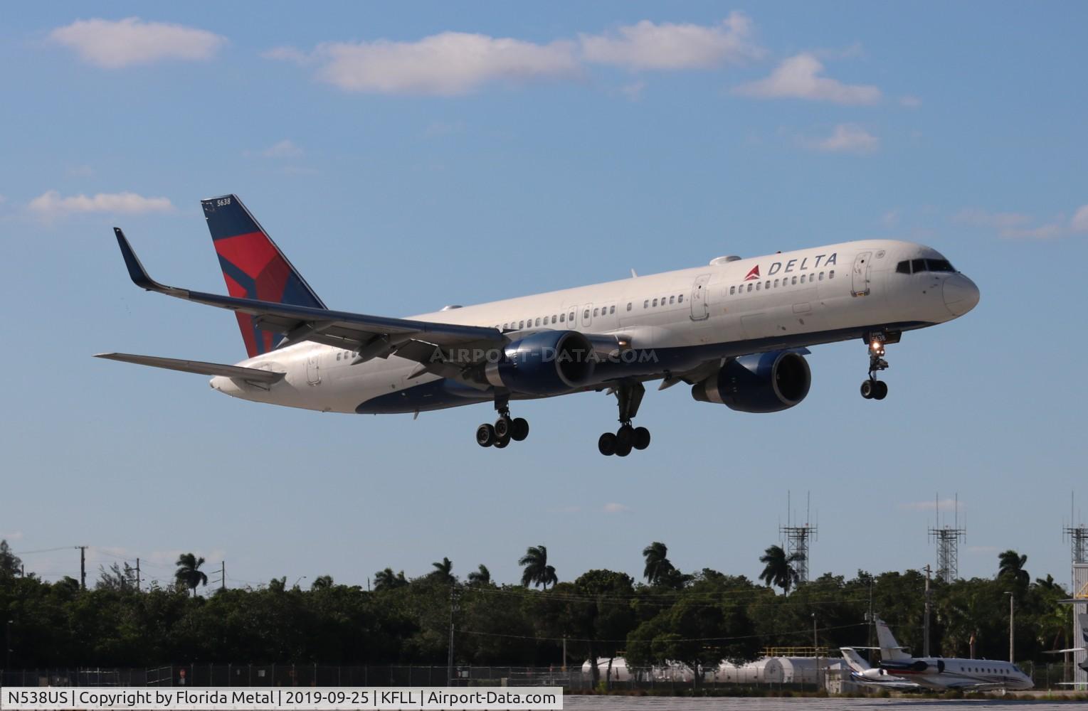 N538US, 1996 Boeing 757-251 C/N 26485, Delta