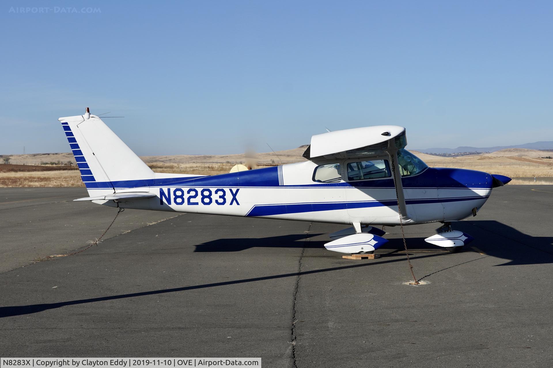 N8283X, 1961 Cessna 172C C/N 17248783, Oroville Airport California 2019.