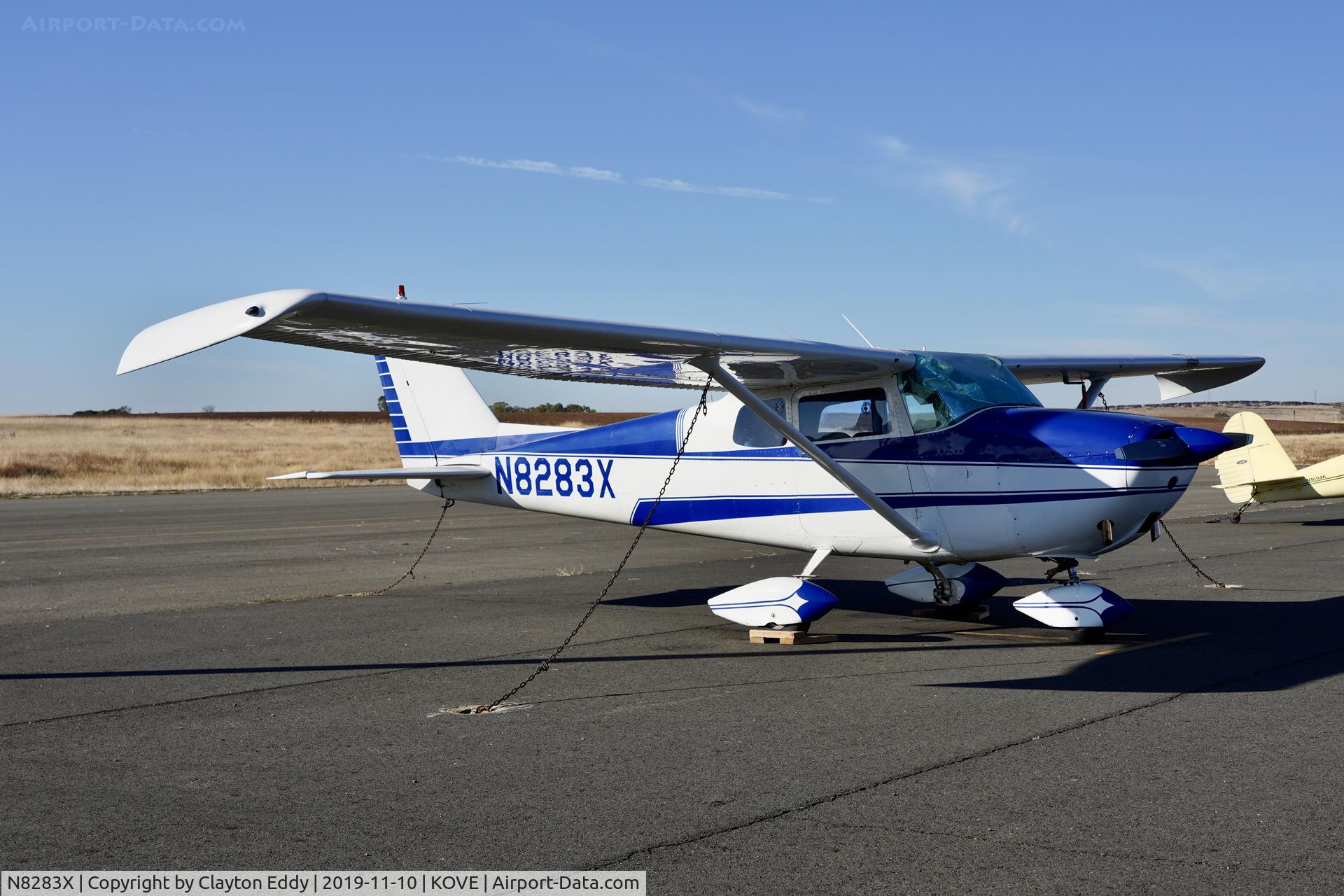 N8283X, 1961 Cessna 172C C/N 17248783, Oroville Airport California 2019.