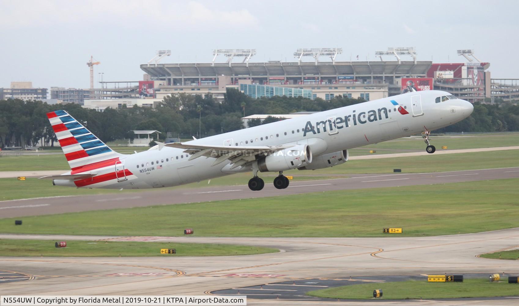 N554UW, 2011 Airbus A321-231 C/N 4866, American