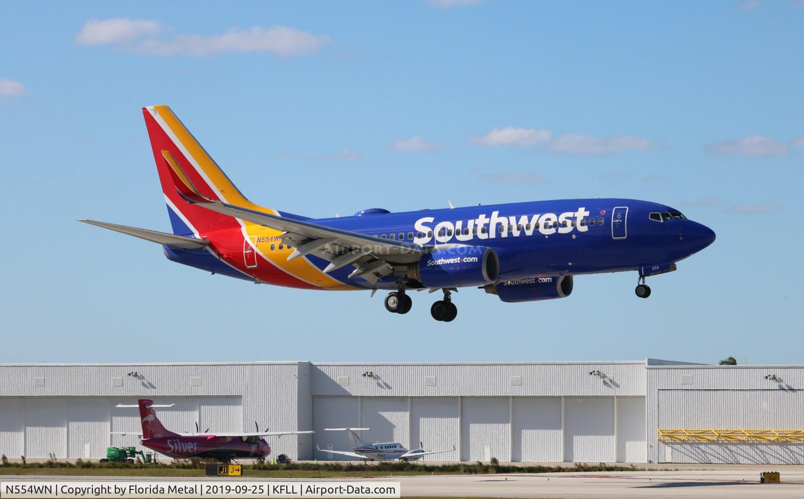 N554WN, 2002 Boeing 737-7BX C/N 30746, Southwest