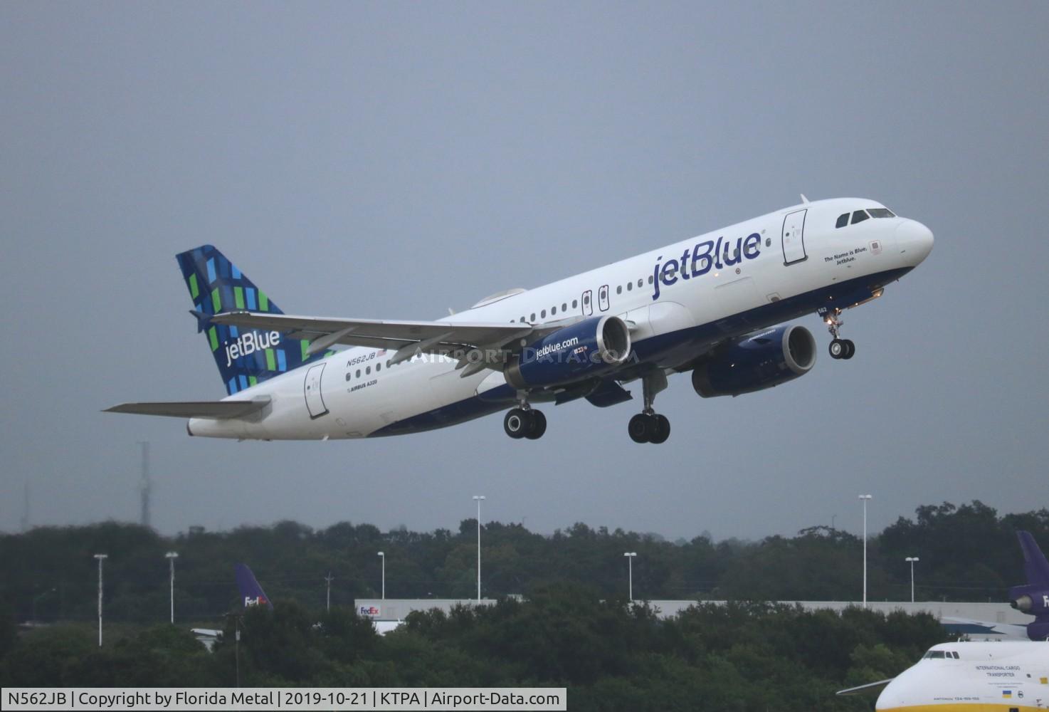 N562JB, 2003 Airbus A320-232 C/N 1948, JetBlue