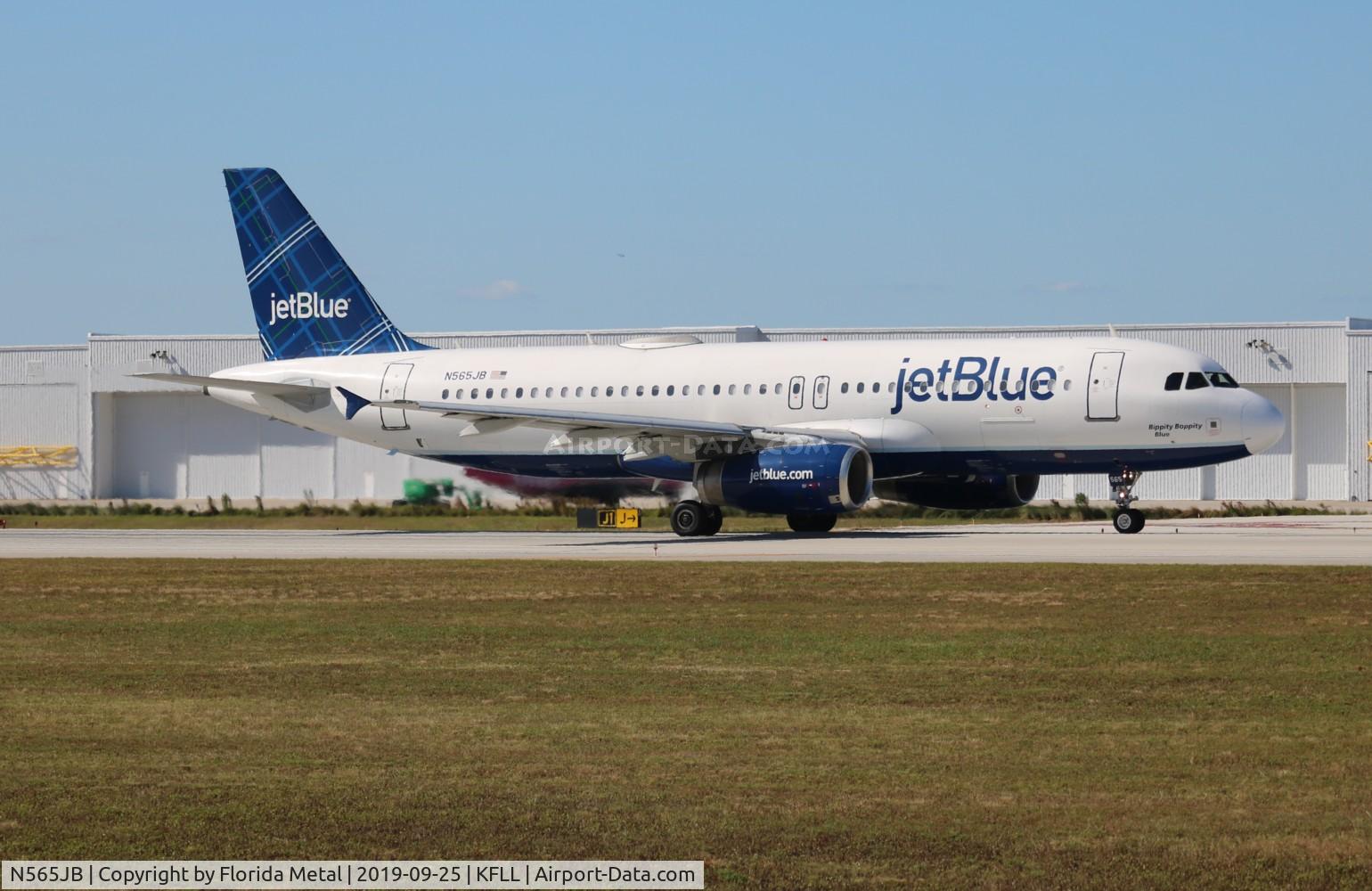 N565JB, 2003 Airbus A320-232 C/N 2031, JetBlue