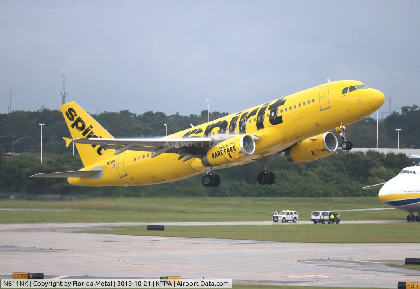 N611NK, 2011 Airbus A320-232 C/N 4996, Spirit