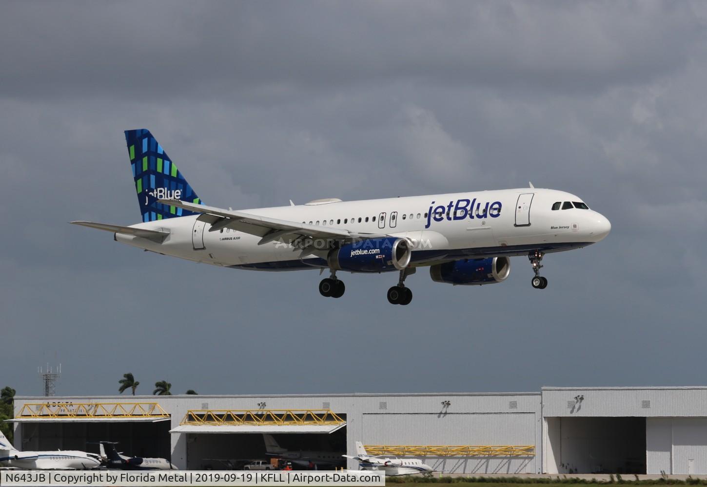 N643JB, 2006 Airbus A320-232 C/N 2871, JetBlue