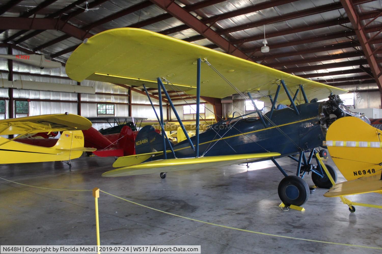 N648H, 1929 Curtiss-Wright Travel Air E-4000 C/N 1224, Travel Air E-4000