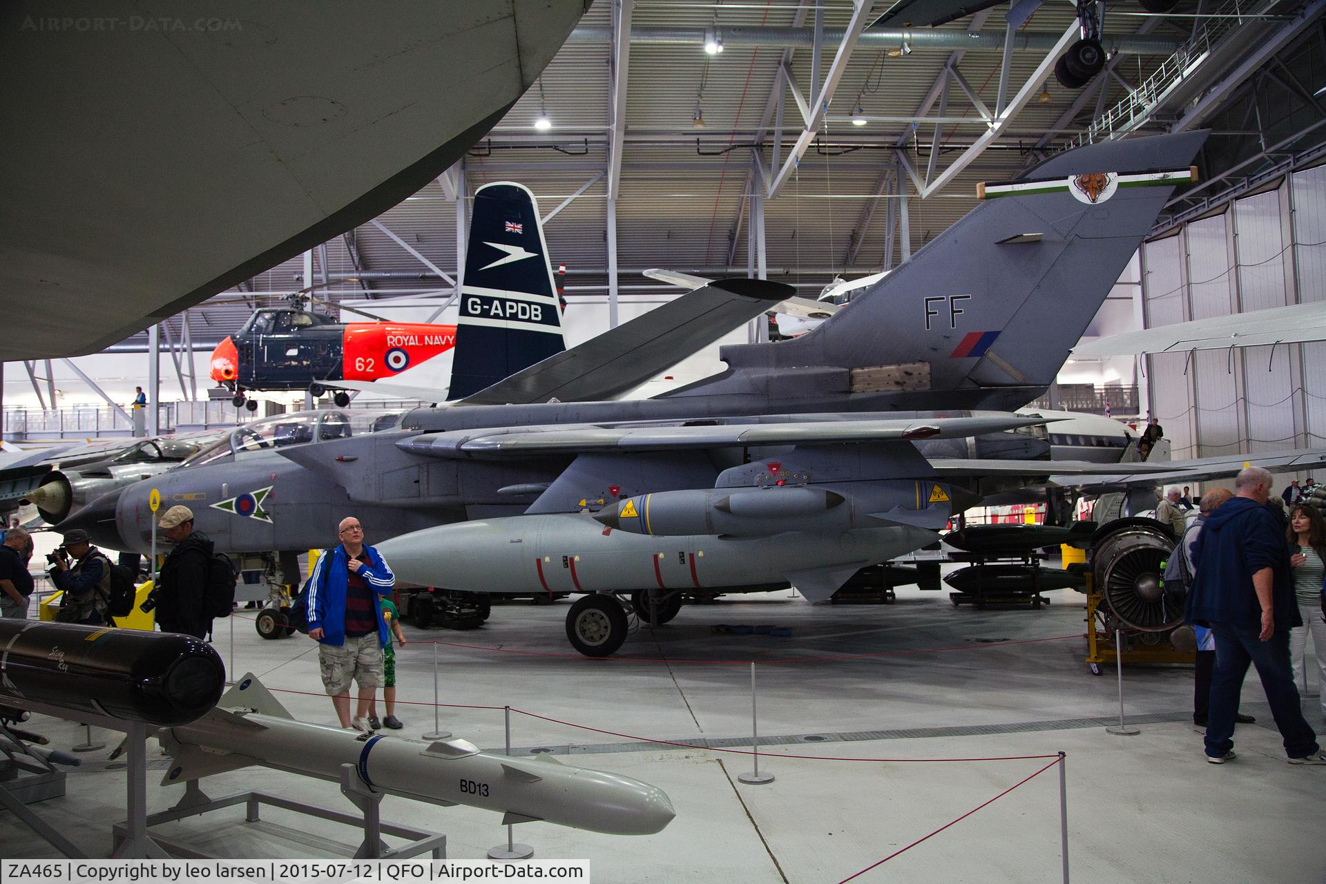 ZA465, 1983 Panavia Tornado GR.1 C/N 278/BS095/3131, Duxford 12.7.2015