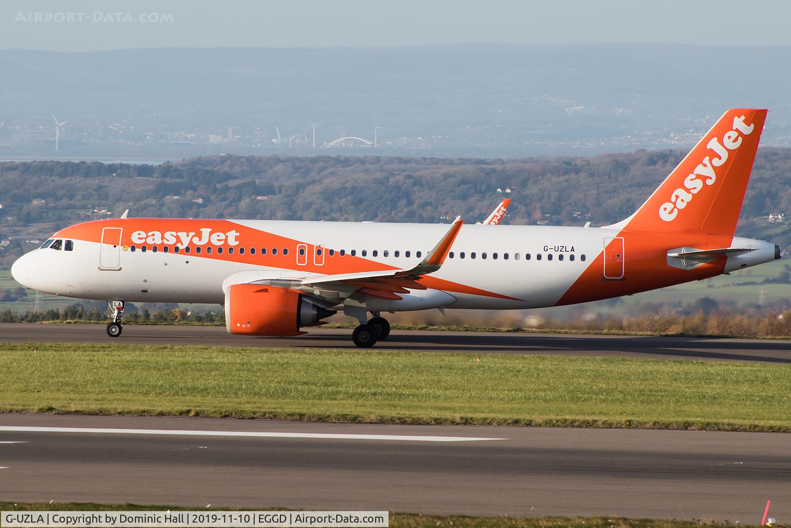 G-UZLA, 2019 Airbus A320-251N C/N 8982, Taxiing to RWY 09 for departure