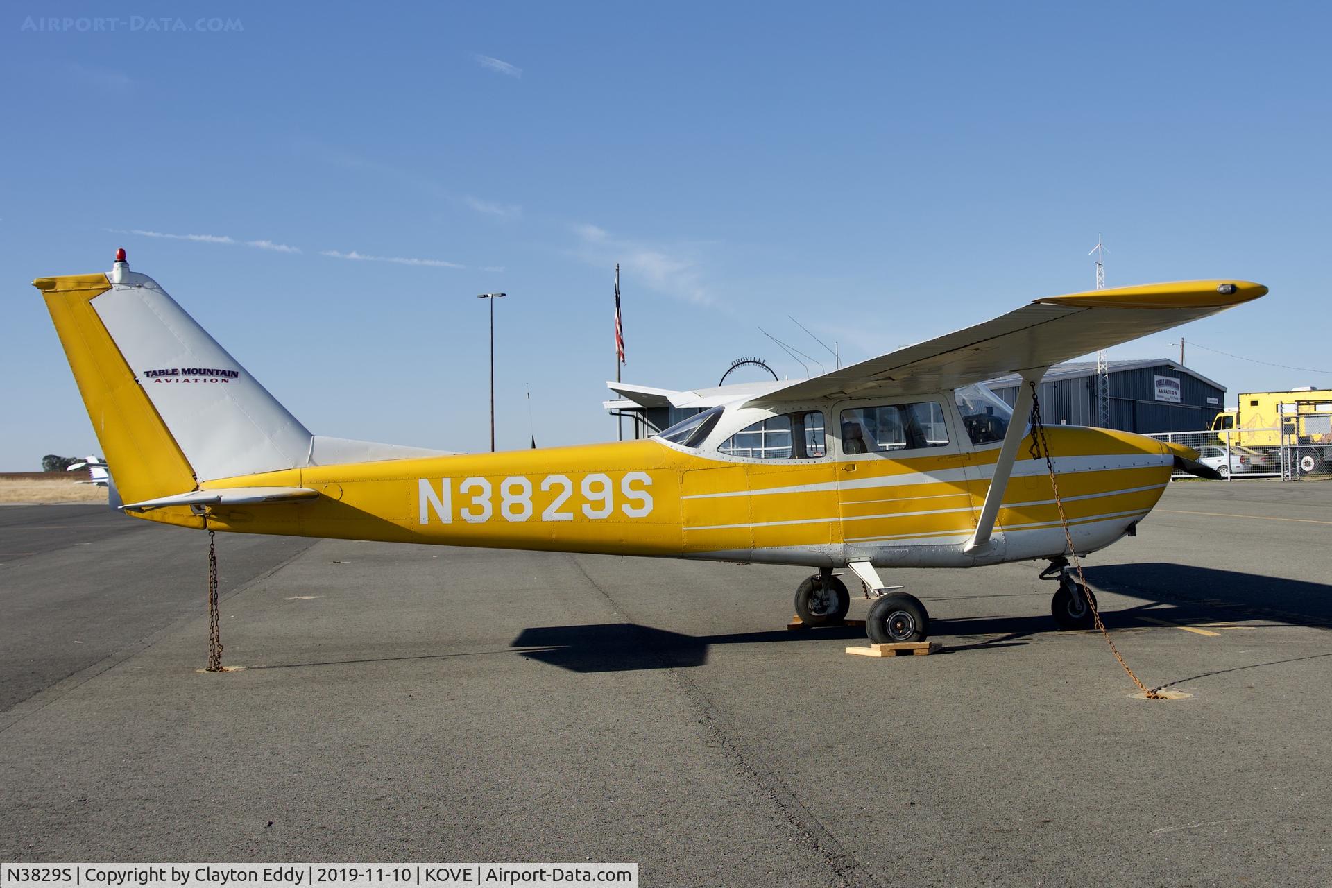 N3829S, 1963 Cessna 172E C/N 17251029, Oroville Airport California 2019.