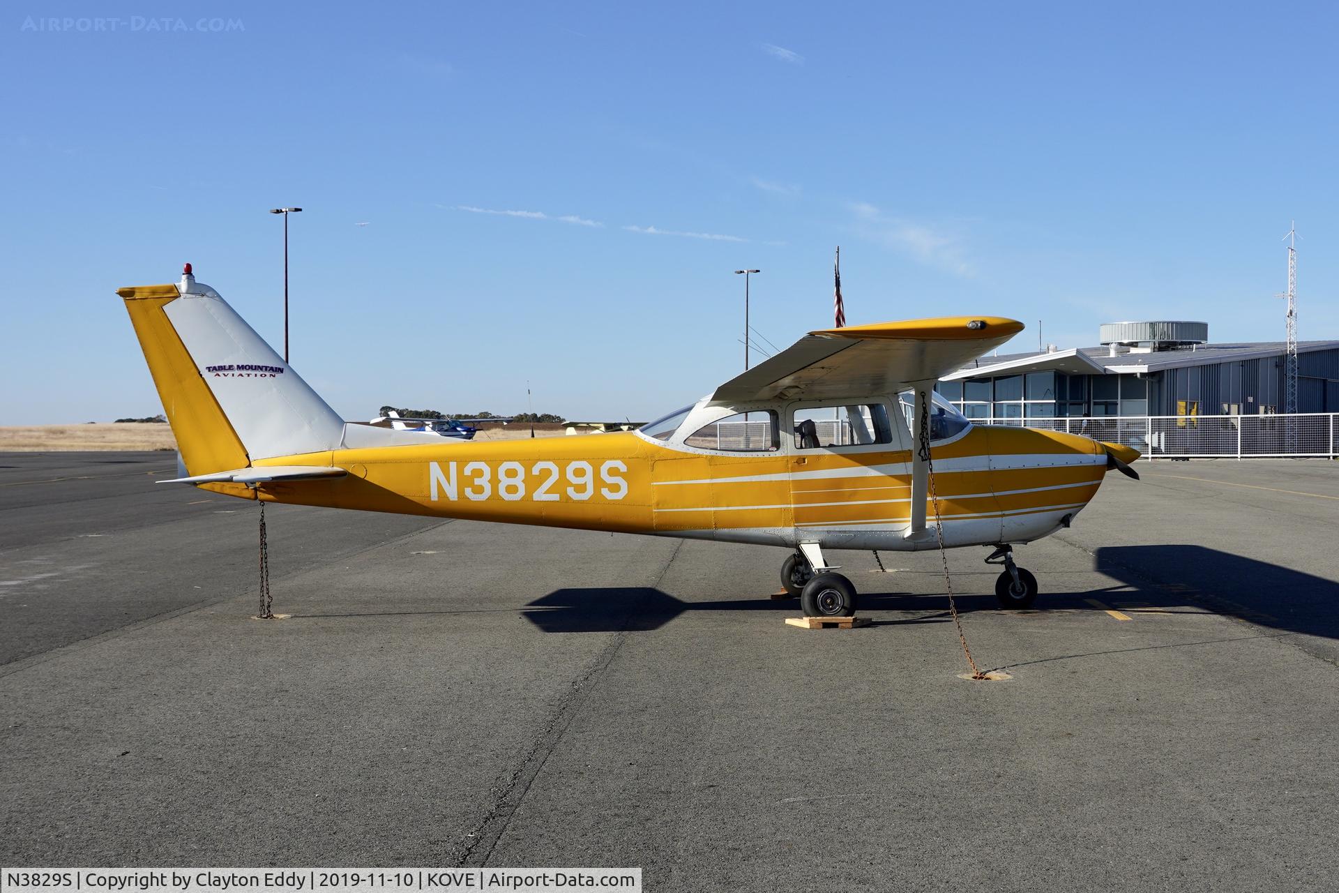 N3829S, 1963 Cessna 172E C/N 17251029, Oroville Airport California 2019.
