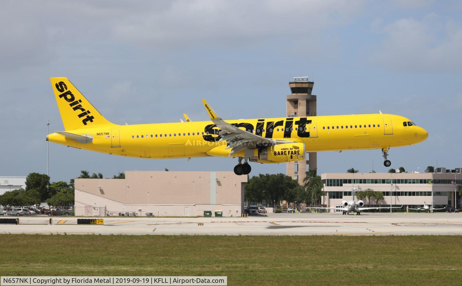 N657NK, 2015 Airbus A321-231 C/N 6672, Spirit
