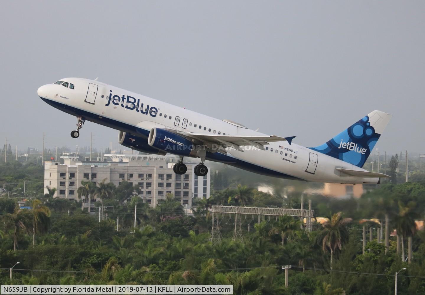 N659JB, 2007 Airbus A320-232 C/N 3190, JetBlue